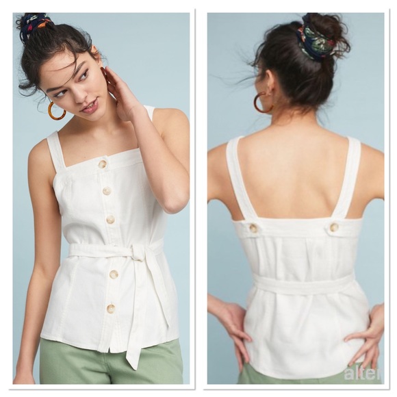 Maeve Tops - 💕 Anthropologie Maeve Beauvoir Buttondown Top 💕